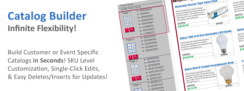 Catalog Builder product screenshot
